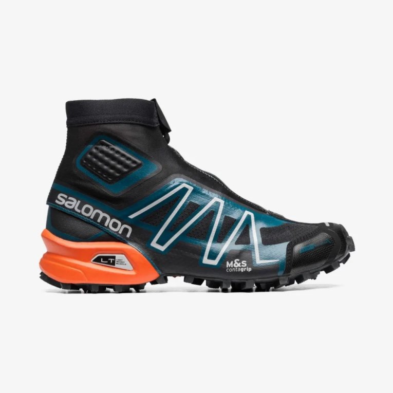 Tenis Salomon Snowcross Advanced Hombre Negros Turquesa | MX WGDO649